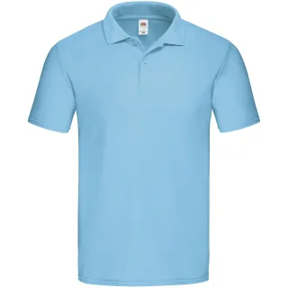 Fruit of the Loom - "Original" Poloshirt für Herren (Himmelblau)