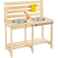 Pinolino® Outdoor-Spielküche Matschküche Malu Holz