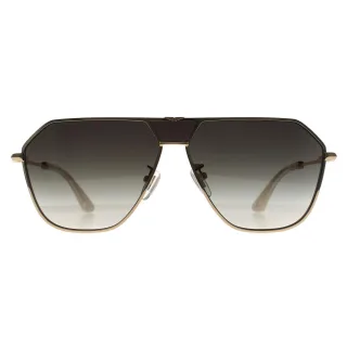 Polizei Aviator Herren glänzend rosa Gold Rauch grau Gradient SPLL89 Horizont 8