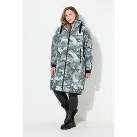 Laurasøn Wintermantel Funktionsjacke oversized Teddyfutter Kapuze