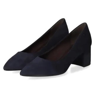 Tamaris Pumps - Gr. 36 - Blau - Textil