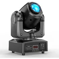 ZonQoonz Discolicht 100W Moving Head Light, BühnenLicht Gobo Strahl Für DJ Party Disco