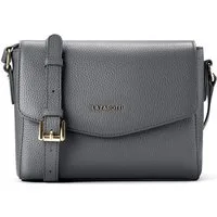 Lazarotti Umhängetasche Bologna Leather Crossbody Umhängetasche Leder 22 cm
