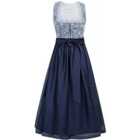 Madame Marie Dirndl Dirndl Vandoria 75cm vintage blue