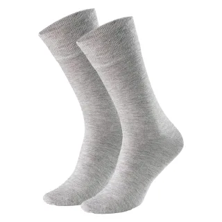 2 Paar Herren Kaschmirsocken - Luxuriös weiche und warme nahtlose Alltagssocken