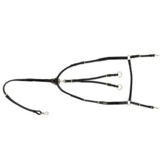 Hans Melzer Horse Equipment Hans Melzer Vorderzeug Bad Harzburg schwarz/messing Pony