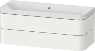 Duravit Happy D.2 Plus c-shaped Set wandhängend Weiß 1175x490x480 mm - HP4349N84840000 HP4349N84840000