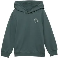 s.Oliver Junior Kapuzensweatshirt mit Logo-Print