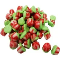 Fruchtgummi Bären & Co. Süßigkeit, Fruchtgummi Jelly Twist Wassermelonen Creme Küsse Halal 175g