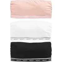 Next Bandeau-BH Bandeau-BHs mit hohem Baumwollanteil, 3er-Pack (3-tlg)