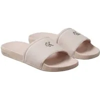 Calvin Klein ESS SLIDE CANVAS HDW Pantolette Strandschuh, Badeschuh, Flat mit Logo