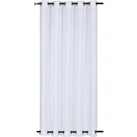 BTTO V&G Outdoorgardine Outdoor Vorhang Weiß Transparent,Outdoor Gardinen Wasserabweisend