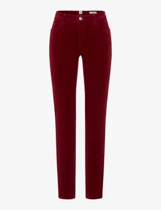 Brax Damen Five-Pocket-Hose Style MARY WINE RED, dunkelrot, Gr. 38K