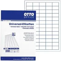 Otto Office Etiketten Standard, 6500 Stück, Kennzeichnung (38x21,2 mm), selbstklebend