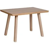 kundler home Esstisch 'Der Klassische' 110x70cm, Füße Massivholz, Tisch Eiche Premiumdekor