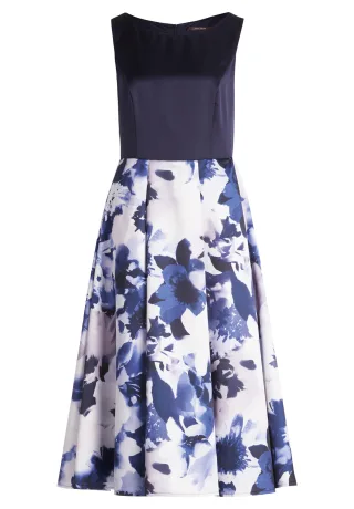 Vera Mont - Cocktailkleid patch dark blue/dark blue - Gr. - 40