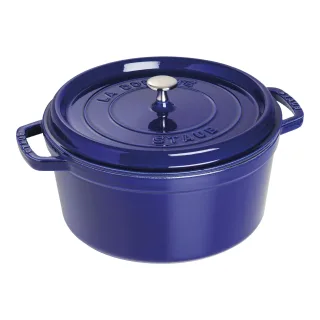 Staub La Cocotte Cocotte 28 cm, rund, Dunkelblau, Gusseisen
