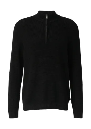 s.Oliver - Strickpullover schwarz - Gr. - XL