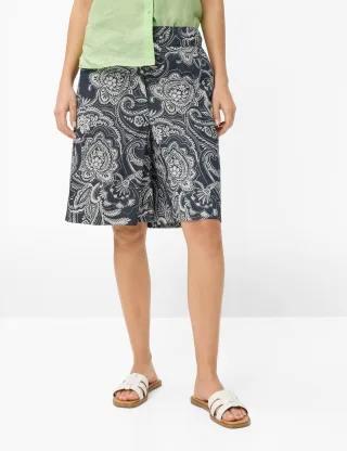Brax Damen Bermuda Style MAINE B NAVY, dunkelblau, Gr. 36