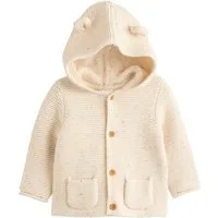 Next Strickjacke Baby Strickjacke mit Kapuze (1-tlg)