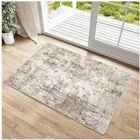 PURECOZY Teppich Verschiedene Größen, Waschbar & Rutschfest, abstrakter Stil, Rechteckig, Höhe: 6.1 mm, für Wohnzimmer, Schlafzimmer, Flur, Küche & Eingangsbereich
