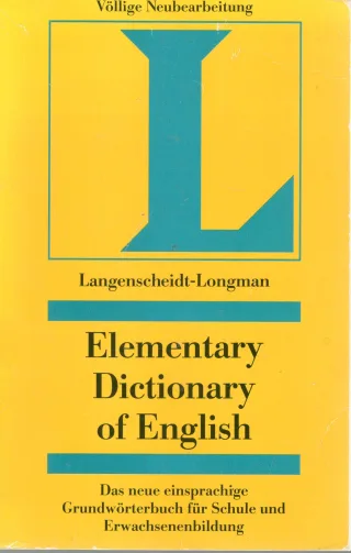 Langenscheidts Elementary Dictionary of English
