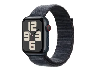 Apple Watch SE (2022) (GPS + Cellular) 44mm Mitternacht mit Sport Loop Tinte | mxgn3qf/a |