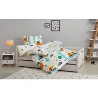 OTTO home Kinderbettwäsche CUDDLEE, Renforcé, 2 teilig, in vielen Designs: Dino,Einhorn,Weltraum,Baustelle,Herz,Trecker,Safari
