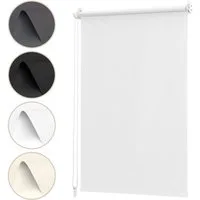 Rollo Seitenzugrollo Verdunkelungsrollo ohne Bohren verdunkelnd Rollo, Sekey, verspannt, Klemmfix, Seitenzugrollo,Sonnenschutz&Sichtschutz, Stoffbreite=Bestellbreite-4cm