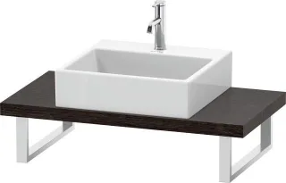 Duravit L-Cube Konsole Eiche dunkel gebürstet Matt 800x480x45 mm - LC100C07272 LC100C07272