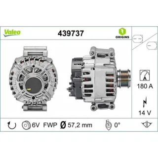 Valeo Generator  180A Audi Cupra Seat Skoda VW
