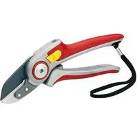 Amboss-Gartenschere RS 5000 "Alu Professional" rot/aluminium, Kraftamboss