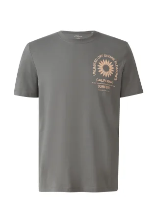 s.Oliver - T-Shirt grau - Gr. - XXL