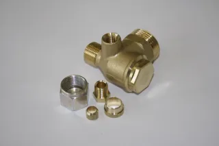 ELMAG Rückschlagventil Kessel: AG 3/4' - 9100246