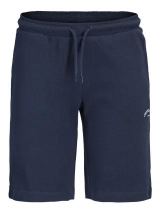 JACK&JONES - JPSTGORDON COLLEGE SWEAT SHORTS MID JNR Navy Blazer - Gr. - 152