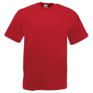 Fruit Of The Loom Herren Kurzarm T-Shirt (Ziegelrot)