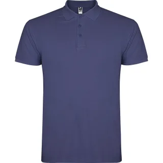 Roly - "Star" Poloshirt für Herren (Jeansblau)