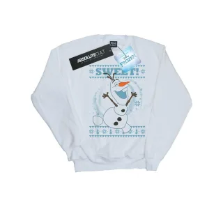 Disney - "Frozen Olaf Sweet Christmas" Sweatshirt für Damen (Weiß)