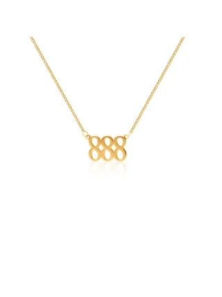 BEKA&BELL Kette 925-Sterling Silber vergoldet Glänzend 45,0cm