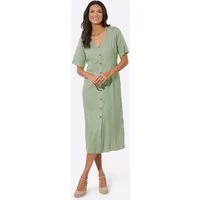 Sieh an! Etuikleid Kleid Kurzarm