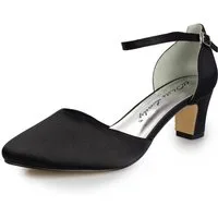 White Lady 700 Satin - Riemchen Pumps Slingpumps