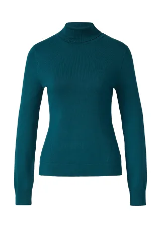 comma - Strickpullover petrol - Gr. - 44