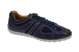 Geox Herrenschuhe Mito U4202A Navy Gummisohle wasserdicht atmungsaktiv
