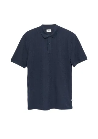 s.Oliver - Polo-Shirt blau - Gr. - XL