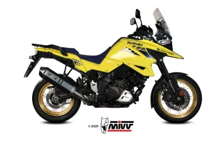 Sport Auspuff MIVV Speed Edge BLACK Suzuki DL V-Strom 1050 / XT Bj.2020-2022 EURO-5 eintragungsfrei