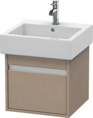 Duravit Ketho Waschtischunterbau wandhängend Leinen Matt 450x440x410 mm - KT668507575 KT668507575
