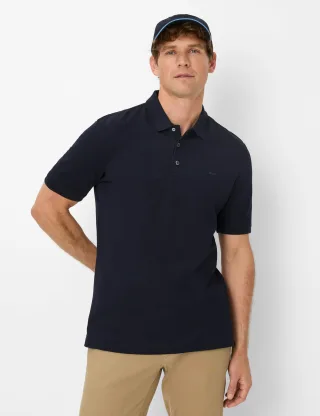 Brax Herren Polo Style PETE navy, perma blau, Gr. 6XL