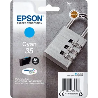 Epson Tintenpatrone cyan DURABrite Ultra Ink 35 T 3582