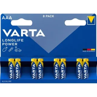 20x8 Varta Longlife Power Micro AAA LR 03 VPE Innenkarton