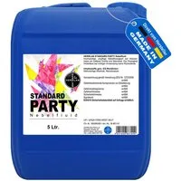 HERRLAN Discolicht STANDARD PARTY Nebelfluid universelle wasserbasierte Nebelflüssigkeit, 5 Liter, mit mittlerer Dichte und Standzeit